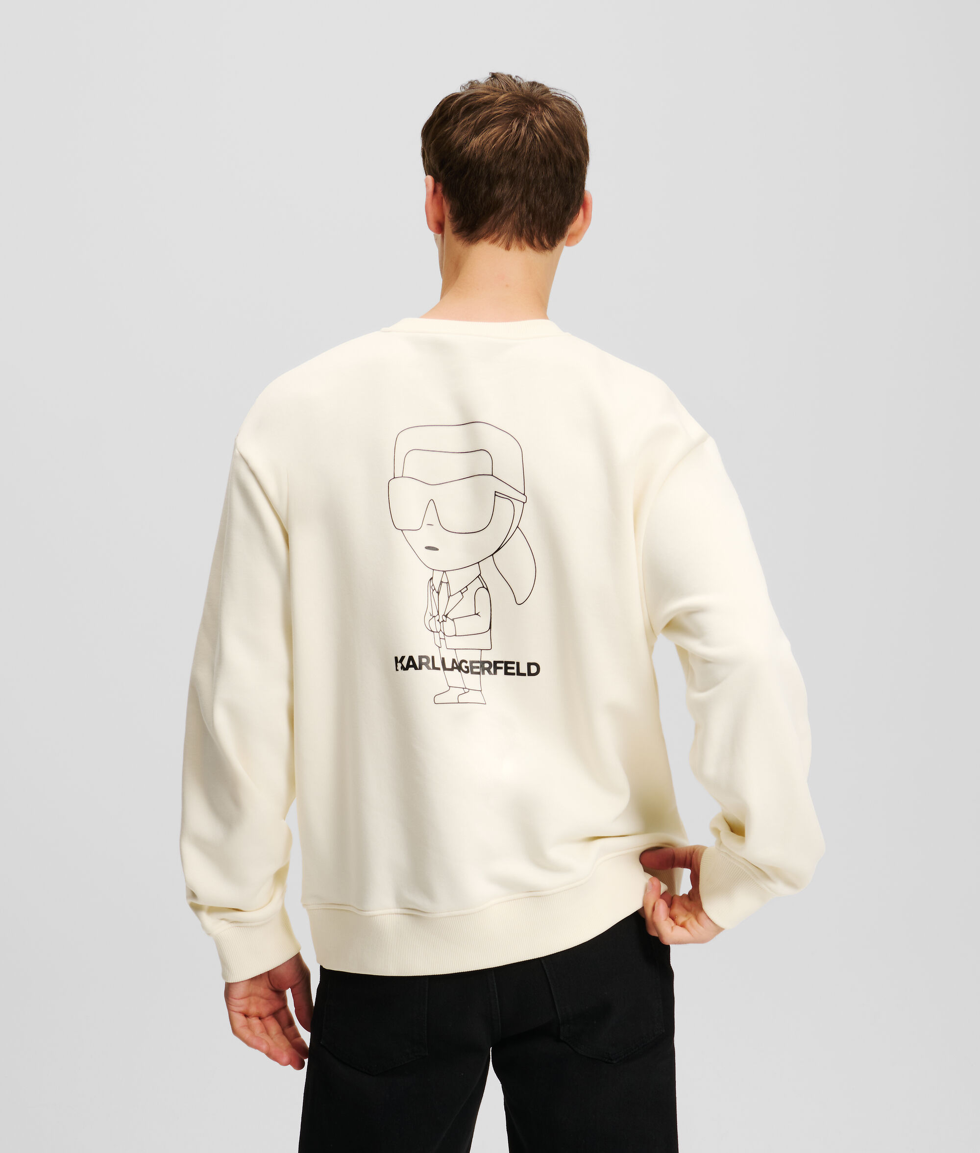 (image for) Fun K/IKONIK KARL OUTLINE SWEATSHIRT